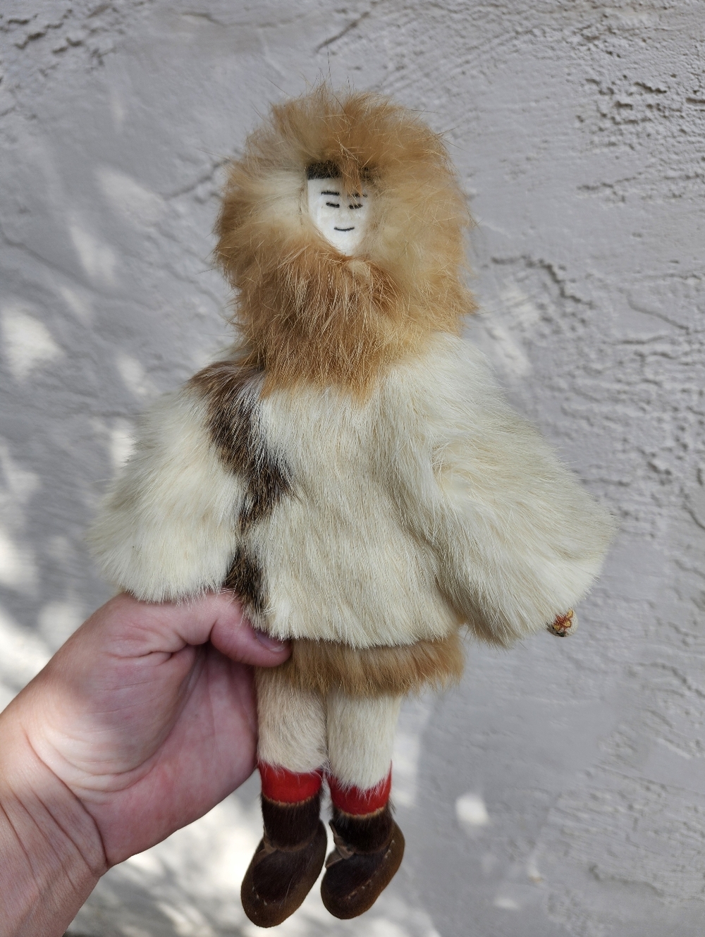 Vintage Alaskan Eskimo Or Inuit Doll Fur